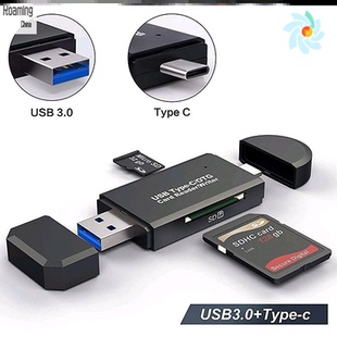 SD Card Reader USB3.0 Micro Type C F Memory cardreader读卡器