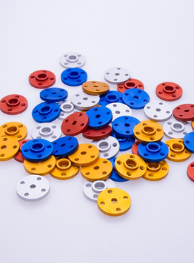 小圆盘25T标准舵机通用金属舵盘 机器人专用 MG995 MG996标配