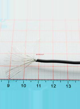 10米黑色 1007 18AWG18号18# 80℃ 300V 电线 电子线 线材 导线