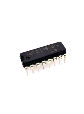 直插 74LS161AP SN74LS161AN 二进制计数器 DIP-16