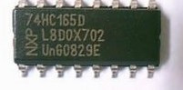 贴片 74HC165 逻辑-移位寄存器 SOP-16
