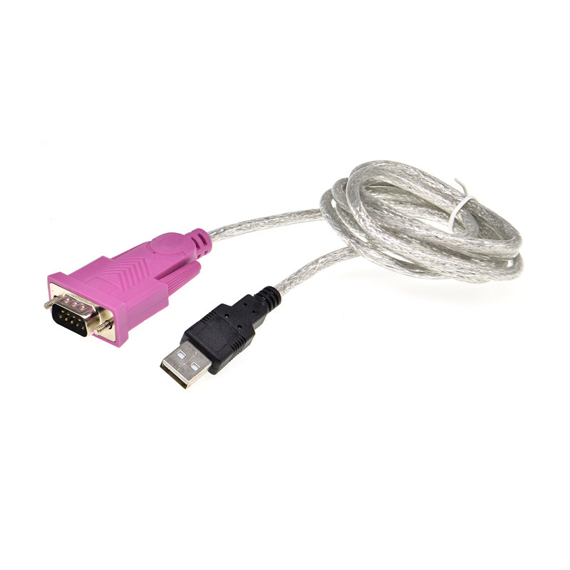 USB转串口线 9针串口转232com口DB9 打印机pl2303 RS232串口线