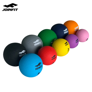 腰腹体能康复训练 药球 重力球健身球 Joinfit高弹橡胶非实心球