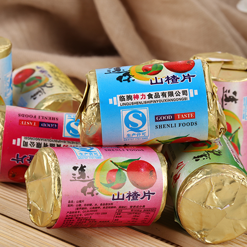 山楂片干500g儿童酸甜迷你开胃饼