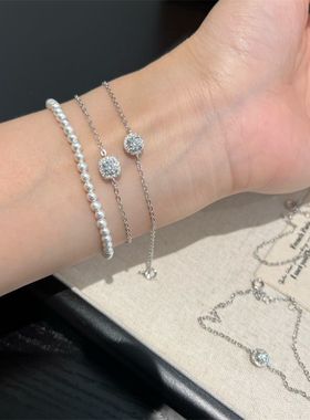 2025新款超闪小方糖方包手链