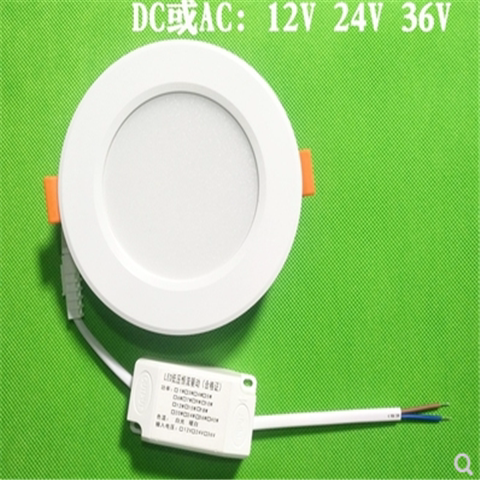 12V24V小筒灯led迷你2寸3W嵌入式酒柜展示柜开孔5公分5.5cm6洞灯