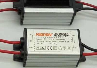 3W led 驱动电源LED射灯5W筒灯恒流防水电源变压器12瓦LEDdriver
