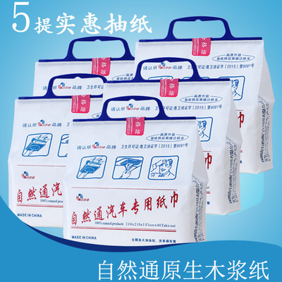 挂式遮阳板补充装车用纸巾