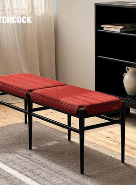 HITCHCOCK Needle Bench 悬针长凳中古风化妆换鞋凳钢琴床头凳子