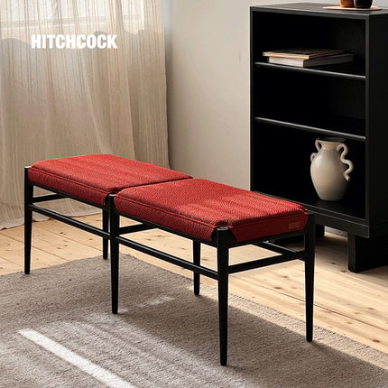 HITCHCOCK Needle Bench 悬针长凳中古风化妆换鞋凳钢琴床头凳子