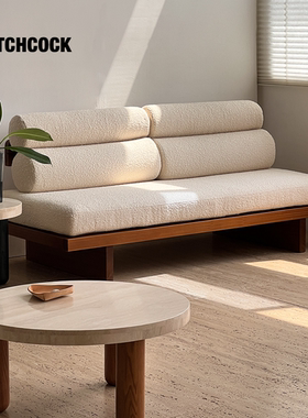 HITCHCOCK Iceland Sofa/冰岛沙发 中古实木丹麦Kvadrat简约艺术