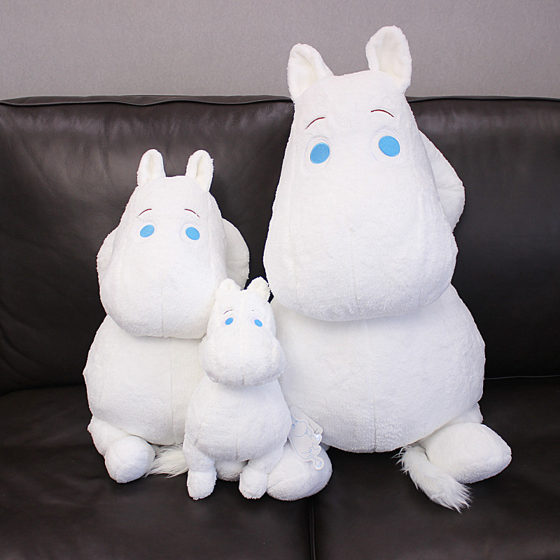 正版睡姿姆明公仔睡觉moomin毛绒玩具布娃娃偶抱枕男女友生日礼物