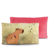 NICI 水豚矩形靠垫 Basic Green 43x25cm Capybara 德国