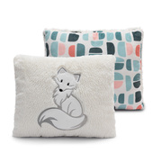 冬季 25cm 系列 毛绒休闲礼物 北极狐方形靠垫 德国NICI