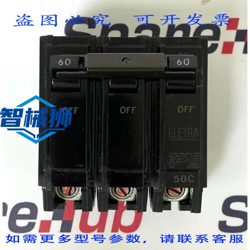 现货供应 ELETRA TQL3460X 断路器 60A