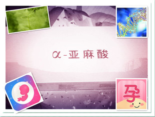 a-亚麻酸 亚麻酸籽油微囊粉 孕妇营养 DHA 胎儿大脑智力 眼睛发育