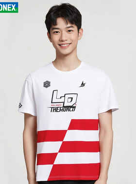 【239任选3件专区】YONEX尤尼克斯羽毛球服T恤10098LDCR速干短袖