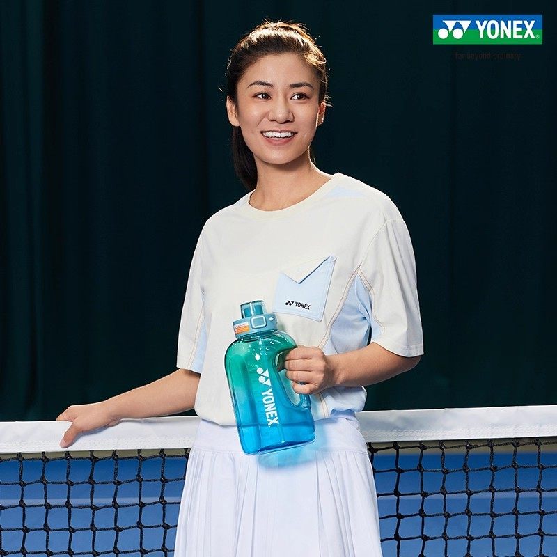 YONEX尤尼克斯水壶YY羽毛球运动大容量AC094CR便携式运