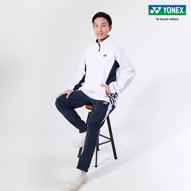 2025款YONEX尤尼克斯羽毛球服男女长袖外套上衣运动卫衣长裤套装