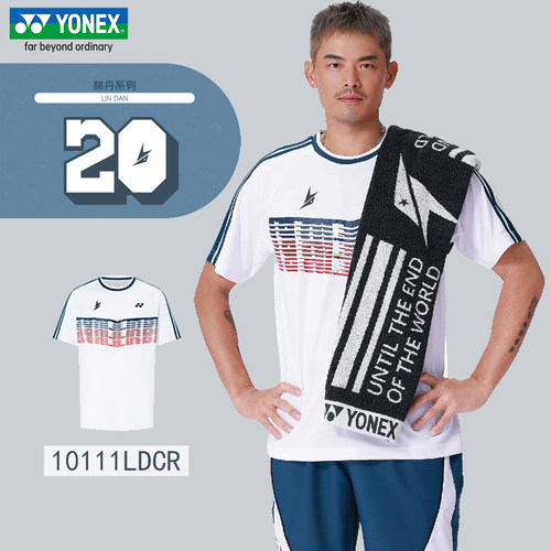 YONEX/尤尼克斯户外运动速干T恤男夏季短袖透气女徒步吸湿排汗