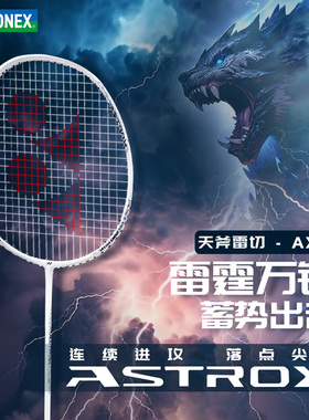 YONEX尤尼克斯羽毛球拍双拍正品旗舰店专业全碳素超轻yy儿童套装