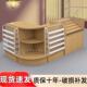 超市收银台烟柜小型母婴店转角原木色便利店烟酒柜收银柜台