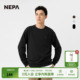 NEPA耐葩2023秋冬百搭户外男女同款 圆领卫衣拉绒T恤7JF5366 长袖