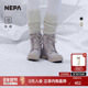 NEPA耐葩24秋冬女款 靴子户外保暖拒水防风舒适女靴7K87695