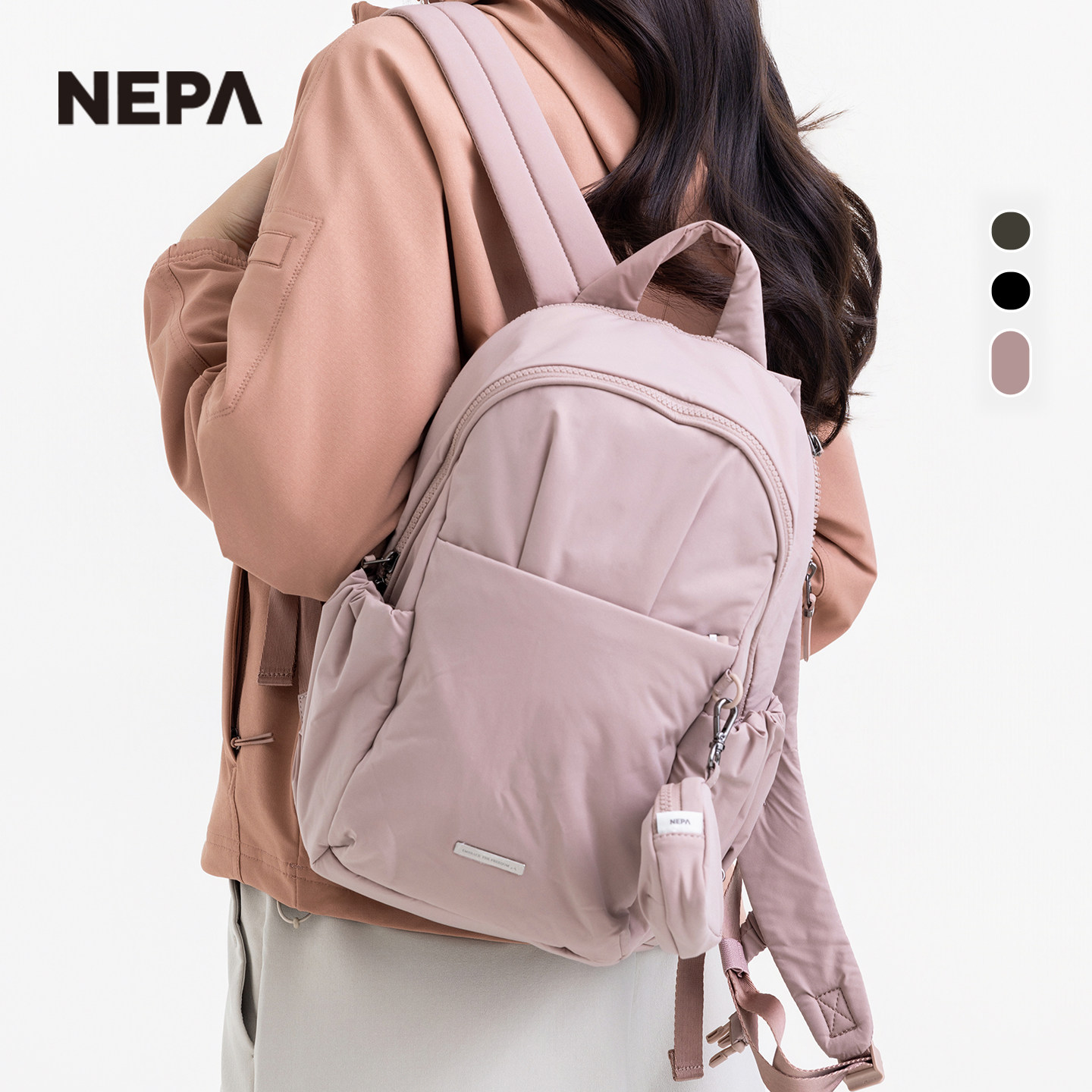 NEPA男女同款大收纳背包图片
