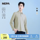 NEPA耐葩24秋冬户外男士 POLO日常保暖翻领T恤7K55241 长袖