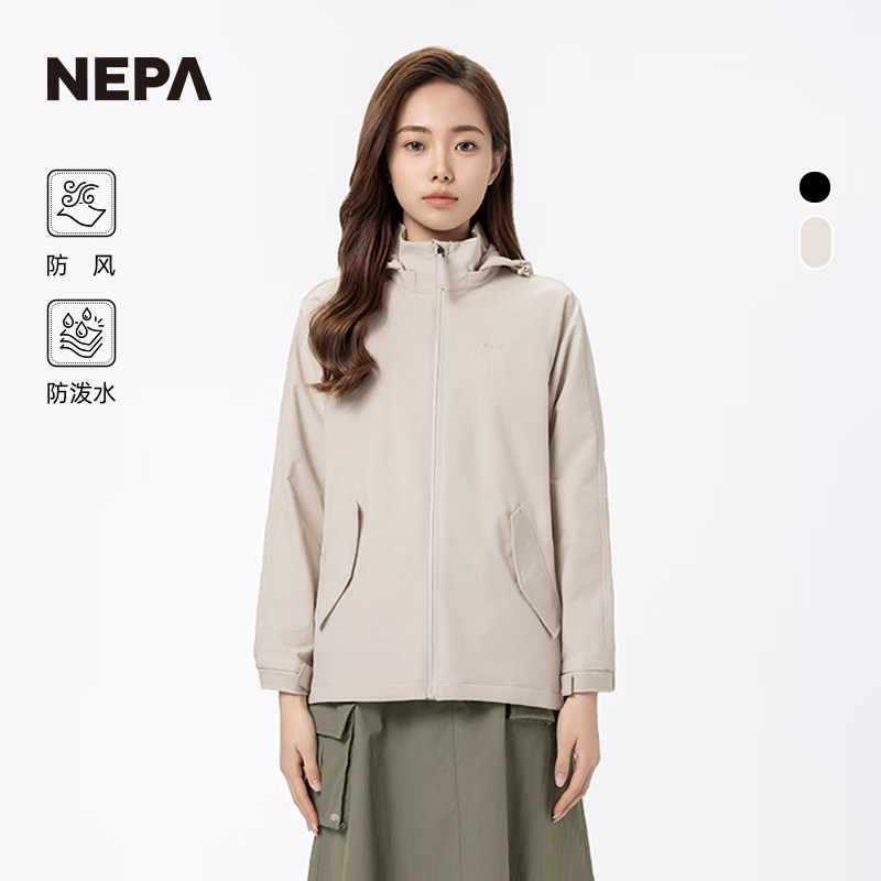 NEPA防泼水防风女士外套图片