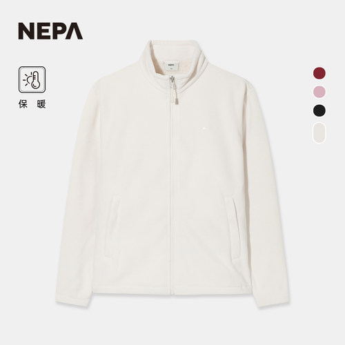 NEPA耐葩女抓绒夹克外套