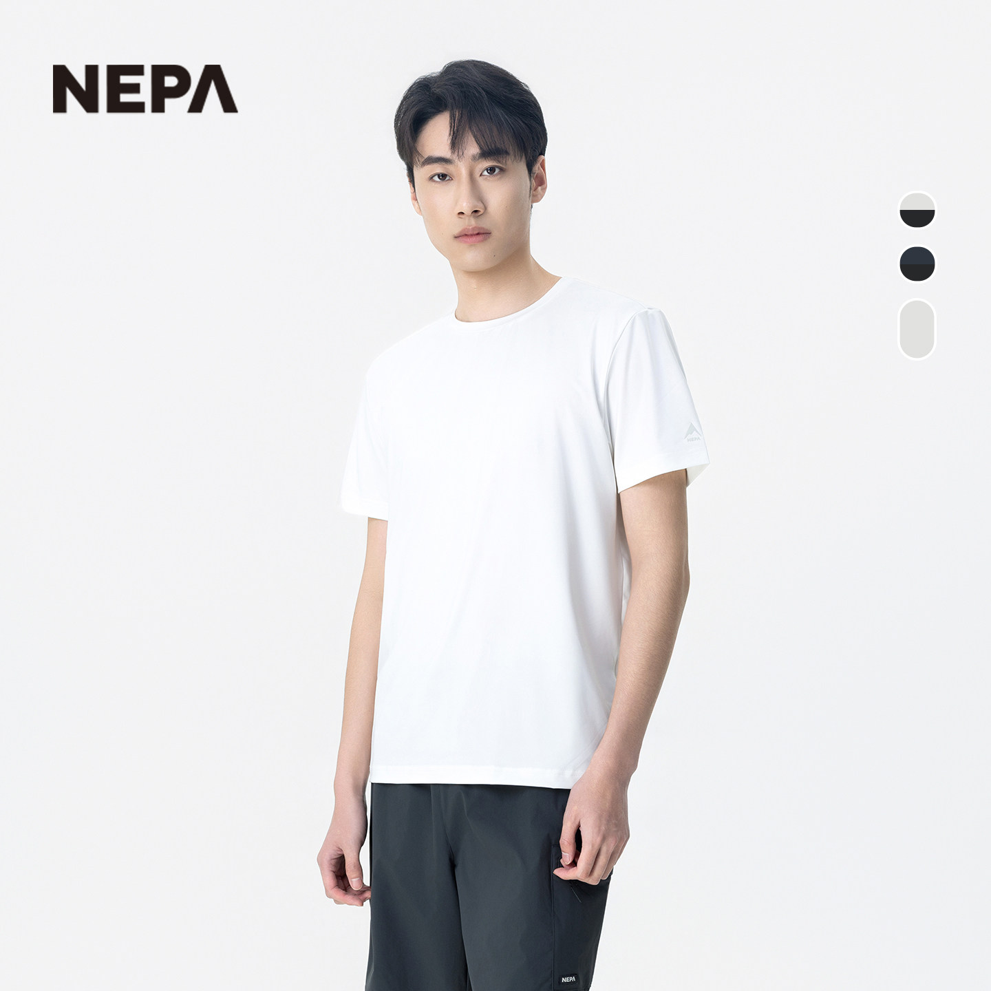 NEPA男女同款短袖2件装T恤图片