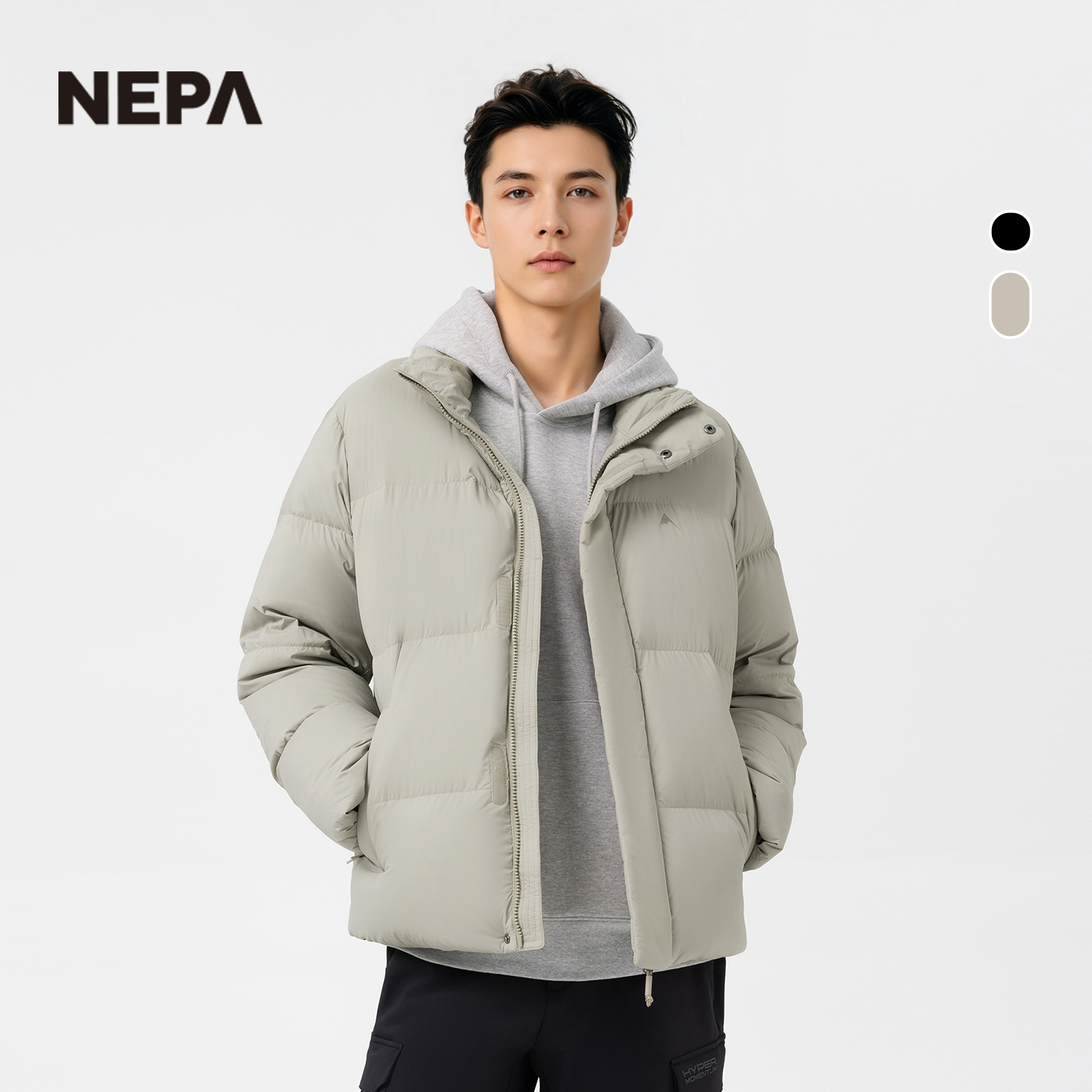 NEPA新品保暖防风男士羽绒服