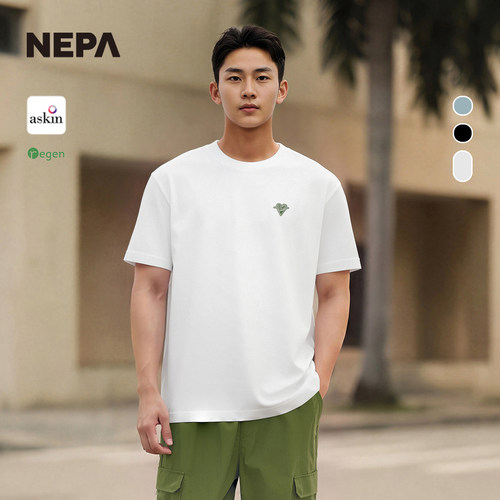 NEPA耐葩男士圆领短袖T恤