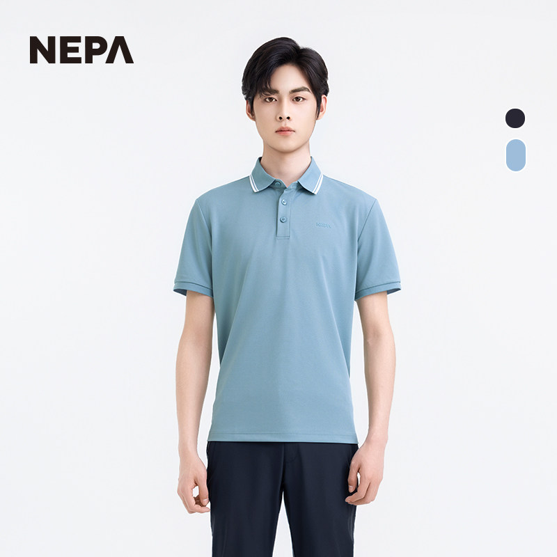 NEPA25年夏季新品百搭舒适Polo衫图片