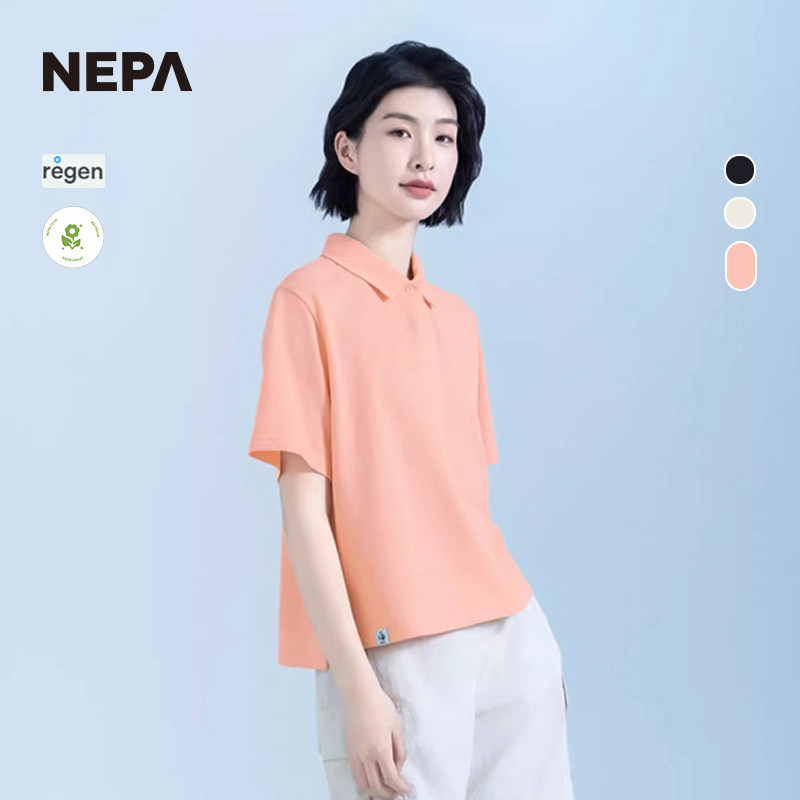 NEPA25年夏季新品女士POLOT恤图片