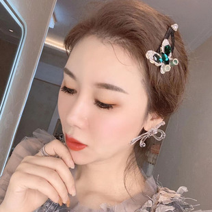 BB夹发圈女少女可爱 发夹网红2022年新款 日系蝴蝶结发绳皮筋头绳