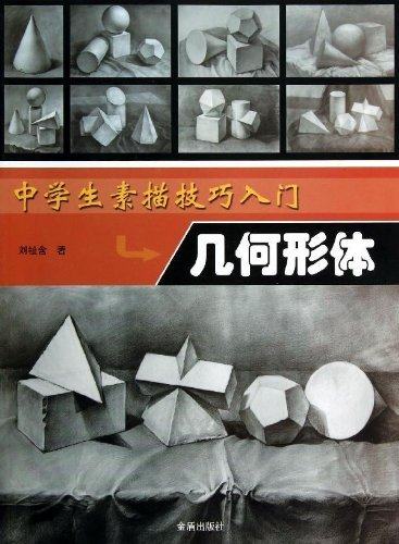 正版 中学生素描技巧入门 几何形体 刘祉含 金盾出版社