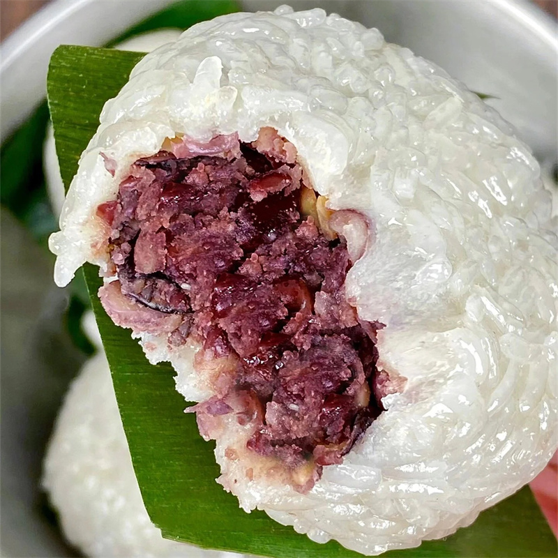 福州特色清茉莉糕团包心糯米团子手工红豆沙陷青团福清凉饭糍粑