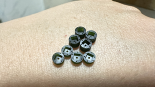 耐高温透明微纳打印内窥镜头端座医用生物相容性材料壁厚100μm