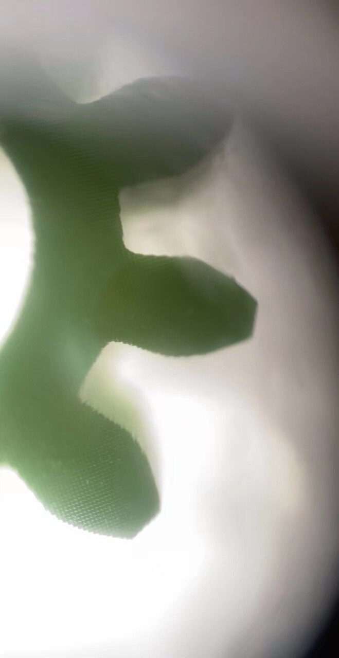 精密加工微型齿轮无支撑3D打印3D打印服务