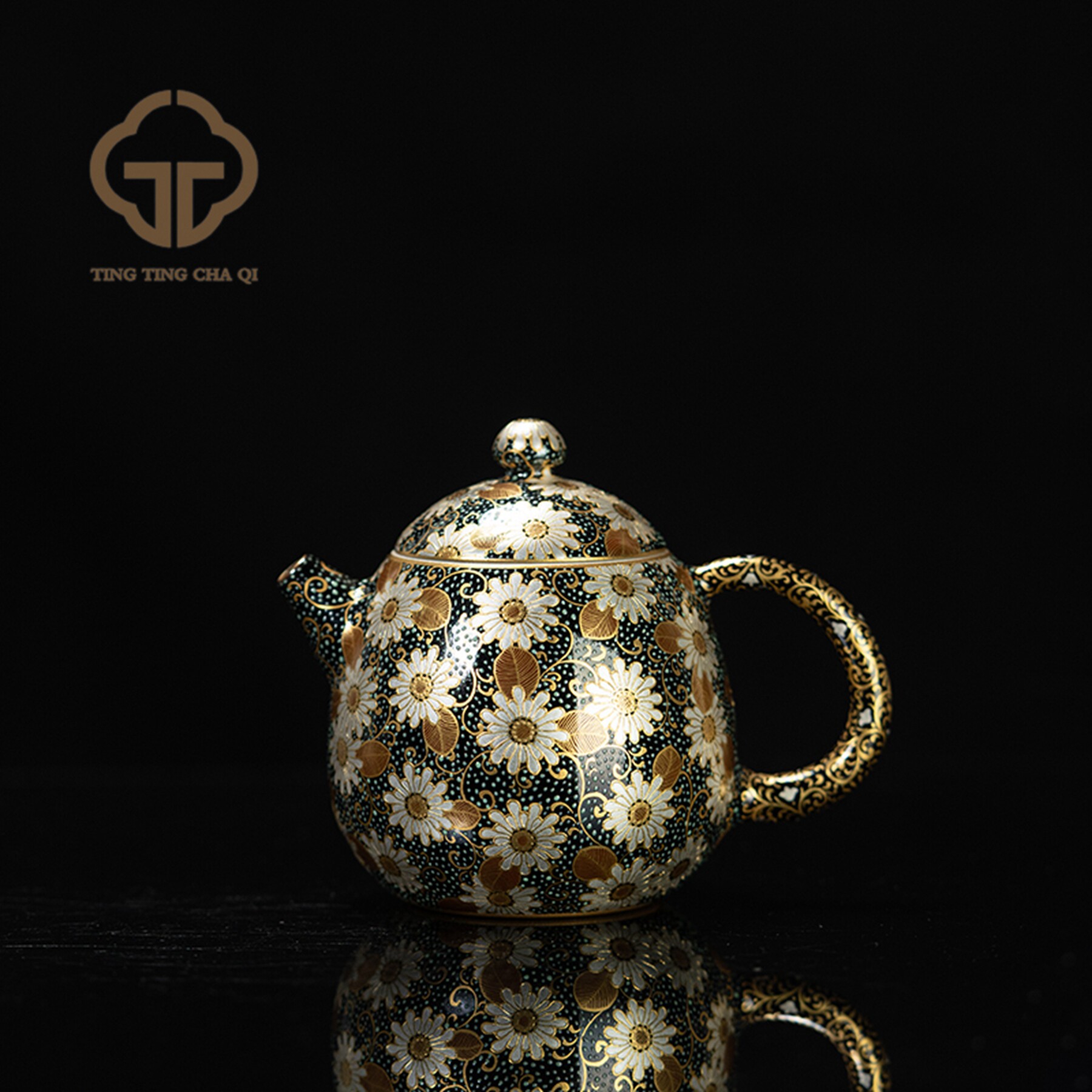 溢珍堂 杏雨梨花·单壶 156cc 瓷器茶周边茶具