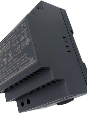 HDR-100-24N台湾明纬100W24V 4.2A直流导轨开关电源