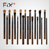 菲丝加芬新松毯S迭代版 花羊毛柔软亲肤山兔毛便携式 眼部刷