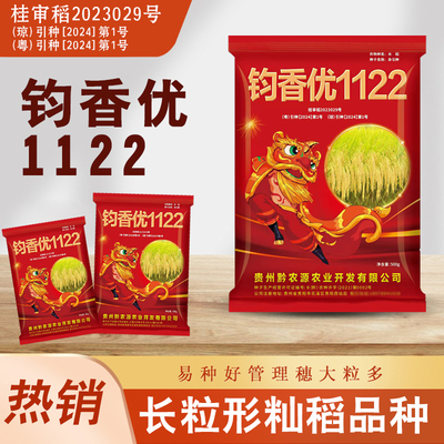 钧香优1122杂交水稻种子产量抗倒