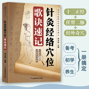 针灸经络穴位歌诀速记 将十四经脉循行穴位分布定位方法等晦涩理论转化为易读易背口诀让枯燥的记忆变得轻松有趣帮你打破学习壁垒