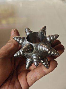 复古辽金乳钉骨朵锤健身车载防身破窗安全锤冷兵器收藏影视道具
