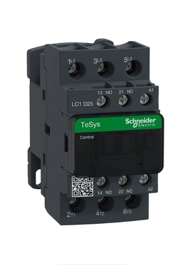 施耐德交流接触器25A LC1D25M7C 220VAC  LC1-D25M7C