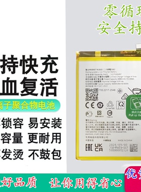 适用Realme 12 PLUS手机电池 真我12plus/12+电池 BLPA43/A35电板